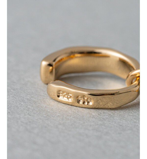 ete「ナチュラルストーン チェーン イヤリング」|イヤリング|