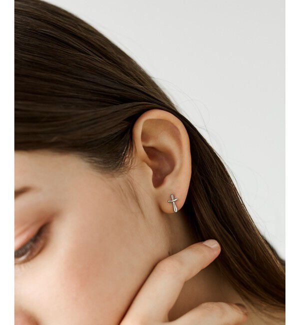 ete「クロス ピアス」|ピアス|
