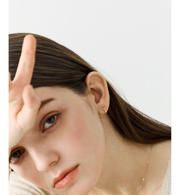 ete「クロス ピアス」|ピアス|