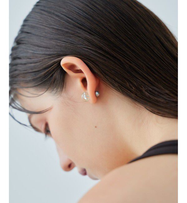 ete「[オーナメントピアス] スノードーム」|ピアス|