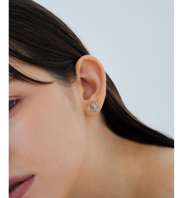 ete「[オーナメントピアス] スノードーム」|ピアス|