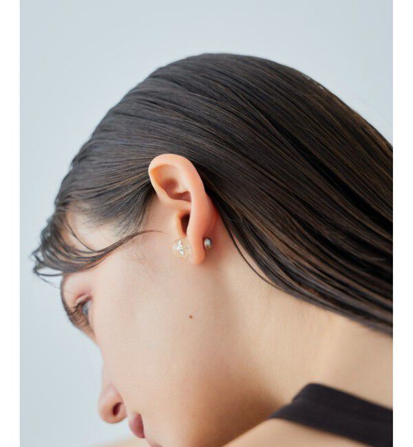 ete「[オーナメントピアス] スノードーム」|ピアス|