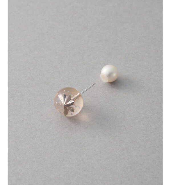 ete「[オーナメントピアス] スノードーム」|ピアス|