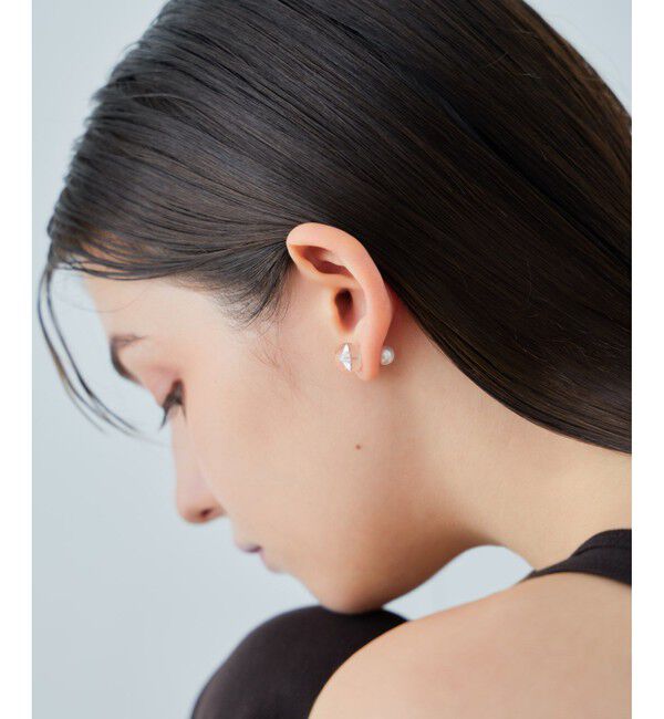 ete「[オーナメントピアス] スノードーム」|ピアス|