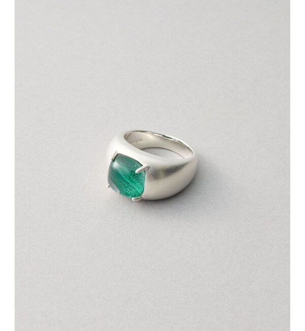 Jouete「リング クォーツ&times;マラカイト」|リング|