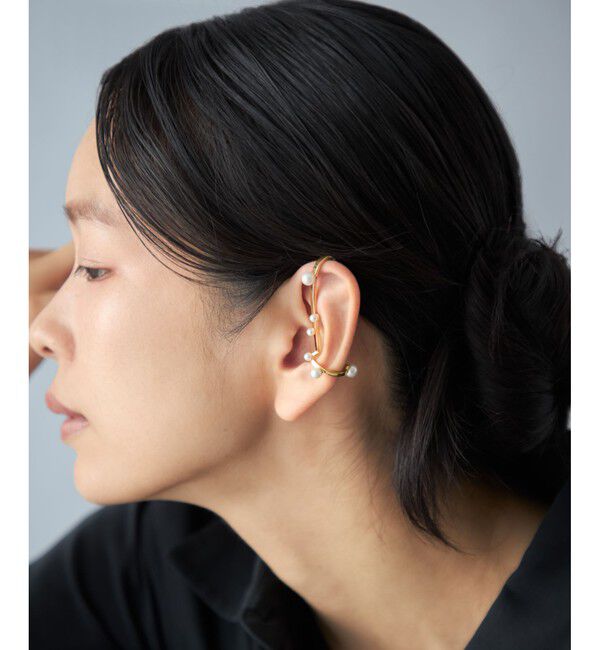 Jouete「[トーンカフス] パール」|イヤーカフ|