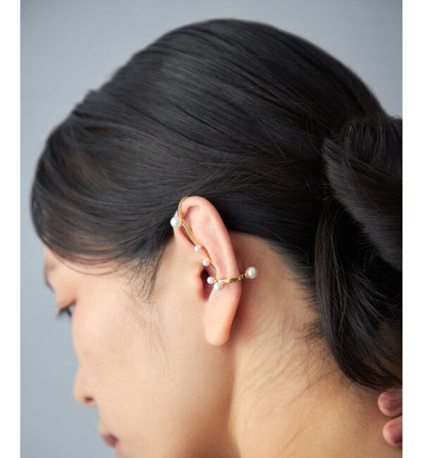 Jouete「[トーンカフス] パール」|イヤーカフ|