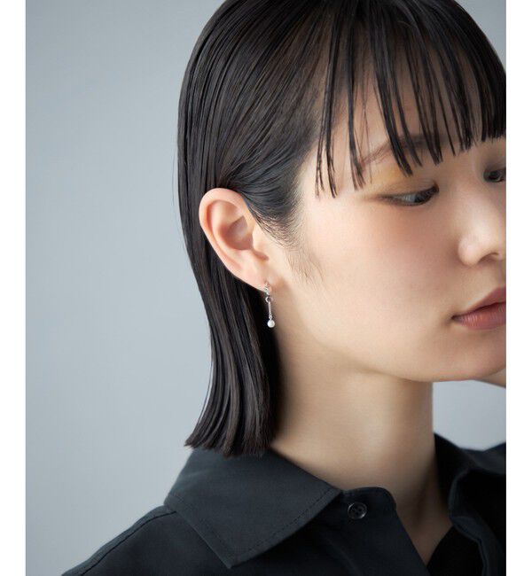 Jouete「イヤリング チェーン パール」|イヤリング|