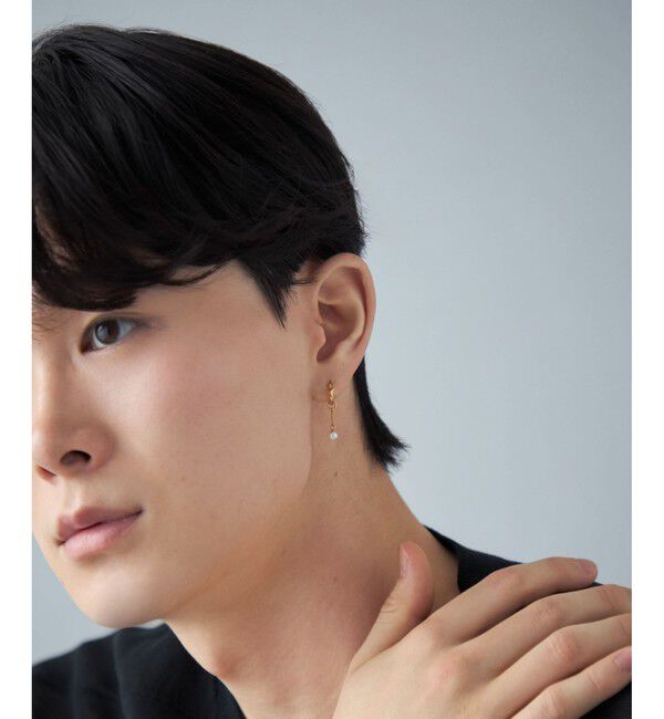 Jouete「イヤリング チェーン パール」|イヤリング|