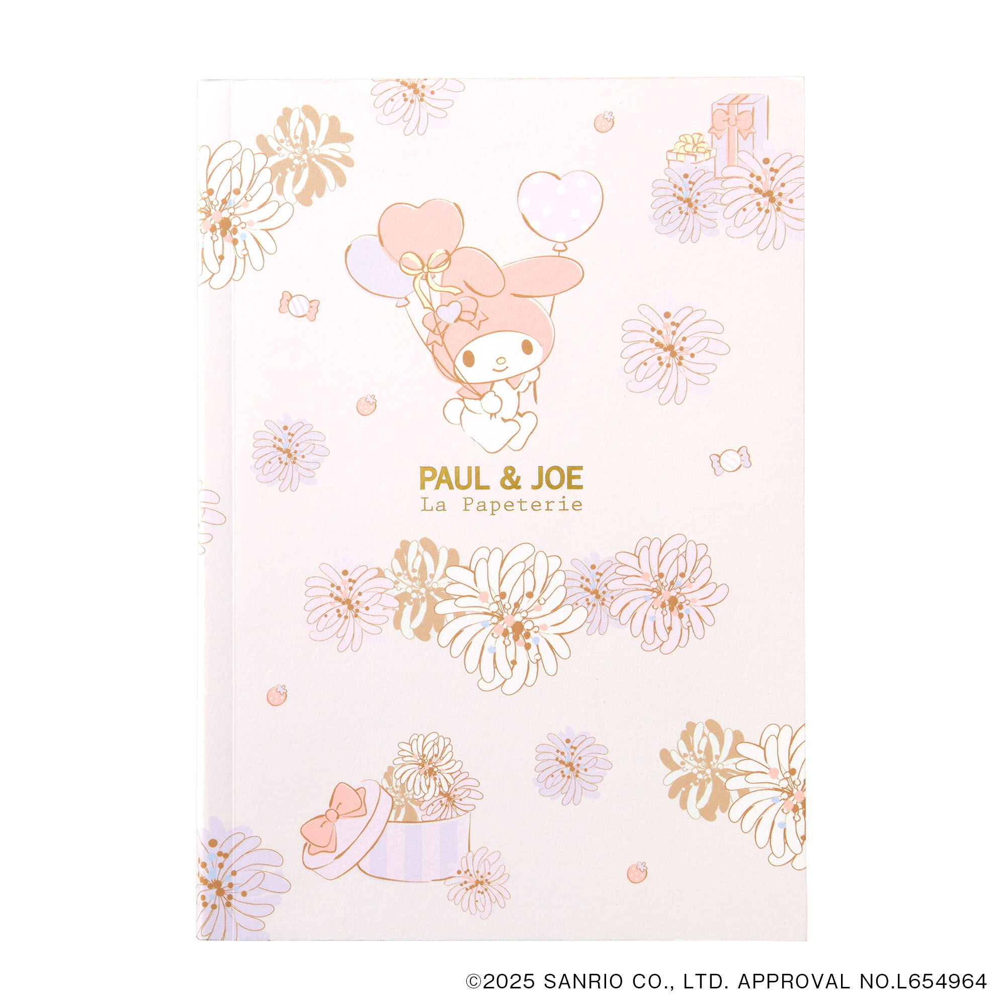 PAUL&JOE「ノート・Ａ５／ポール＆ジョーｘマイメロディ」|ステーショナリー|ピンク