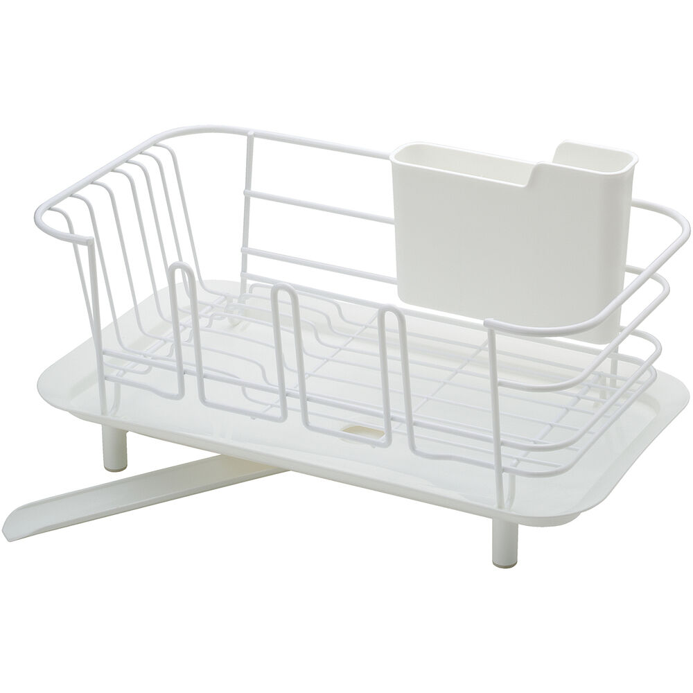 BACKYARD FAMILY「水切りラック スリム 20cm 通販 コンパクト LIBERALISTA リベラリスタ」|食器・キッチングッズ|ホワイト1