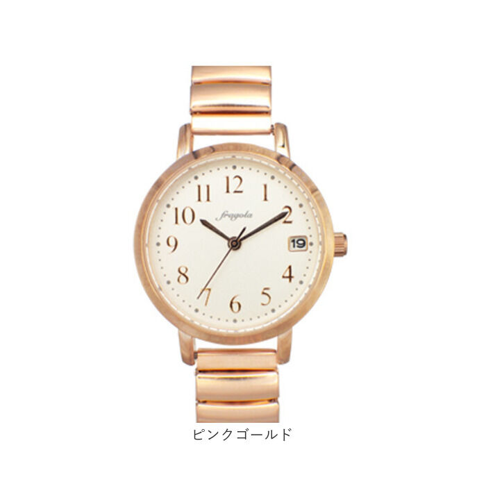 BACKYARD FAMILY「fragola フラゴラ 腕時計 レディース ジャバラ 通販 ウォッチ 時計 カレンダー 見やすい」|腕時計|