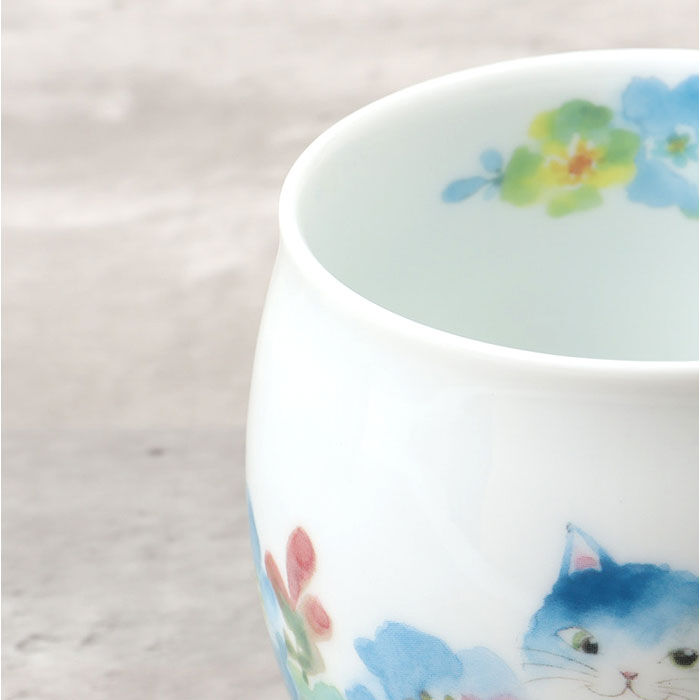 BACKYARD FAMILY「セラミック藍 マグカップ 通販 日本製 マグ カップ 美濃焼 磁器 湯呑み コップ 和食器 食器」|食器・キッチングッズ|