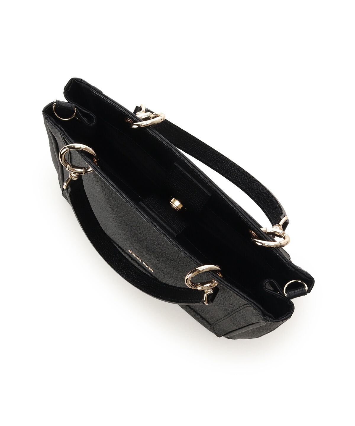 Samantha Thavasa「スクエアフォルムリング金具ハンドバッグ」|ハンドバッグ|