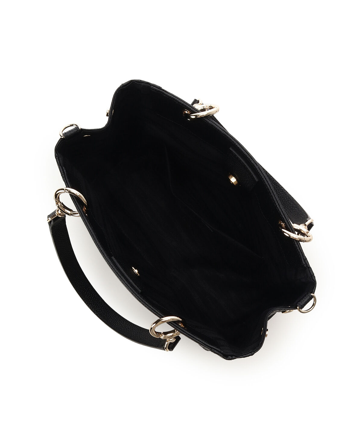 Samantha Thavasa「スクエアフォルムリング金具ハンドバッグ」|ハンドバッグ|