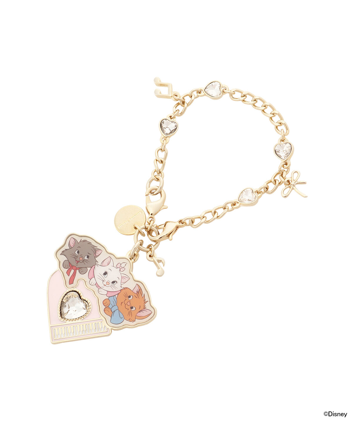 Samantha Thavasa「『おしゃれキャット』コレクション 2wayチャーム」|チャーム・キーホルダー|ゴールド