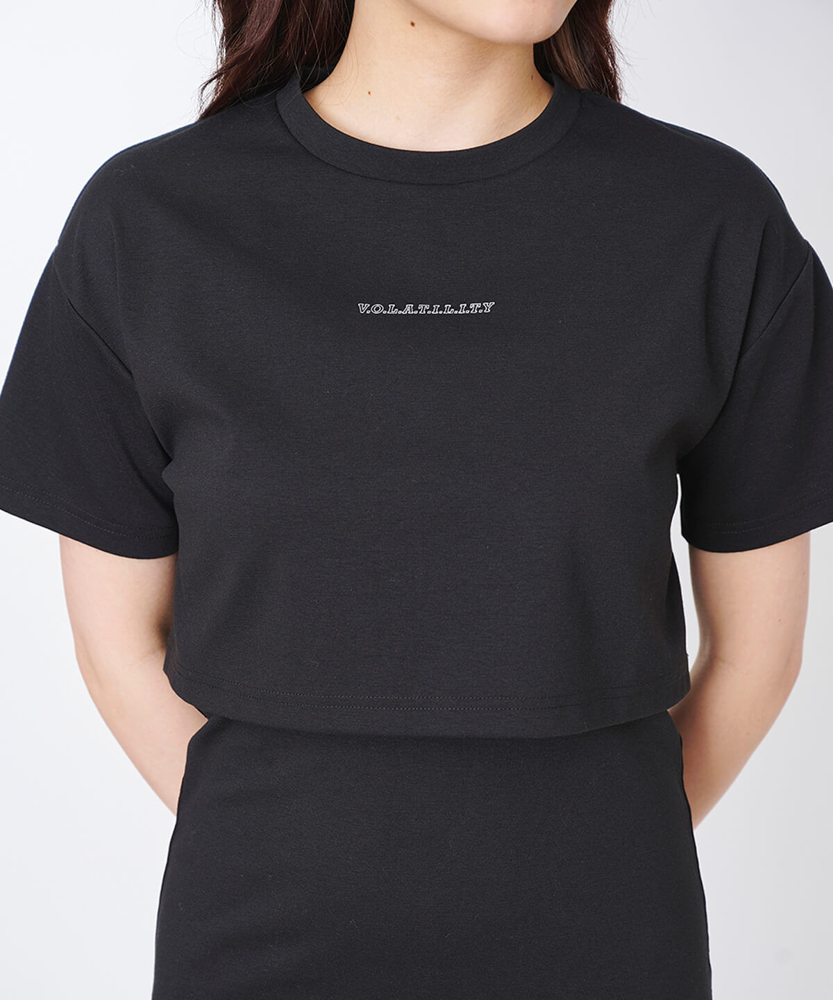 Samantha Vega「「VOLATILITY」ロゴショートTシャツ」|その他|
