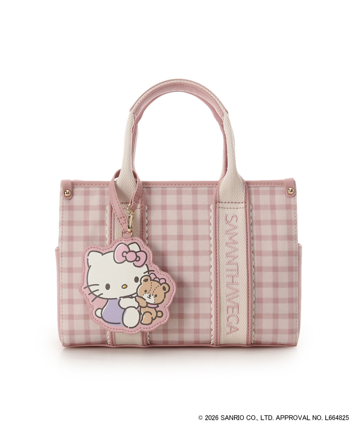 Samantha Vega「「ハローキティ」コラボコレクション　ハンドバッグ」|ハンドバッグ|ピンク