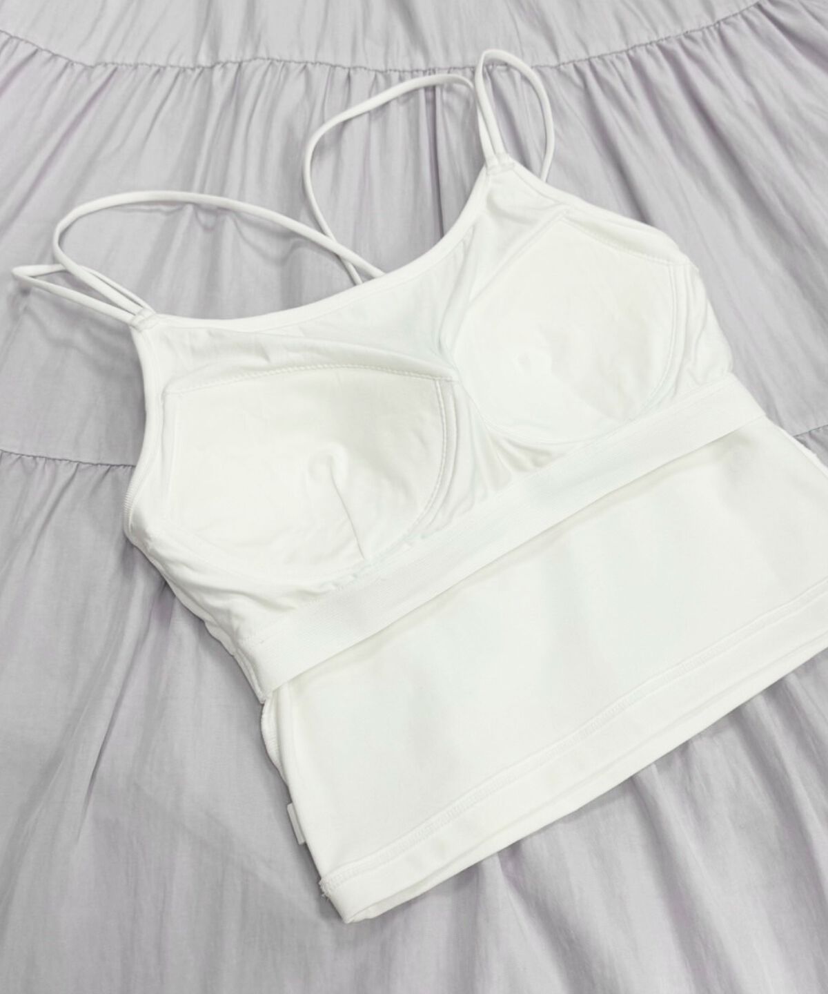 REDYAZEL「カップつきバッククロスキャミソール」|キャミソール|