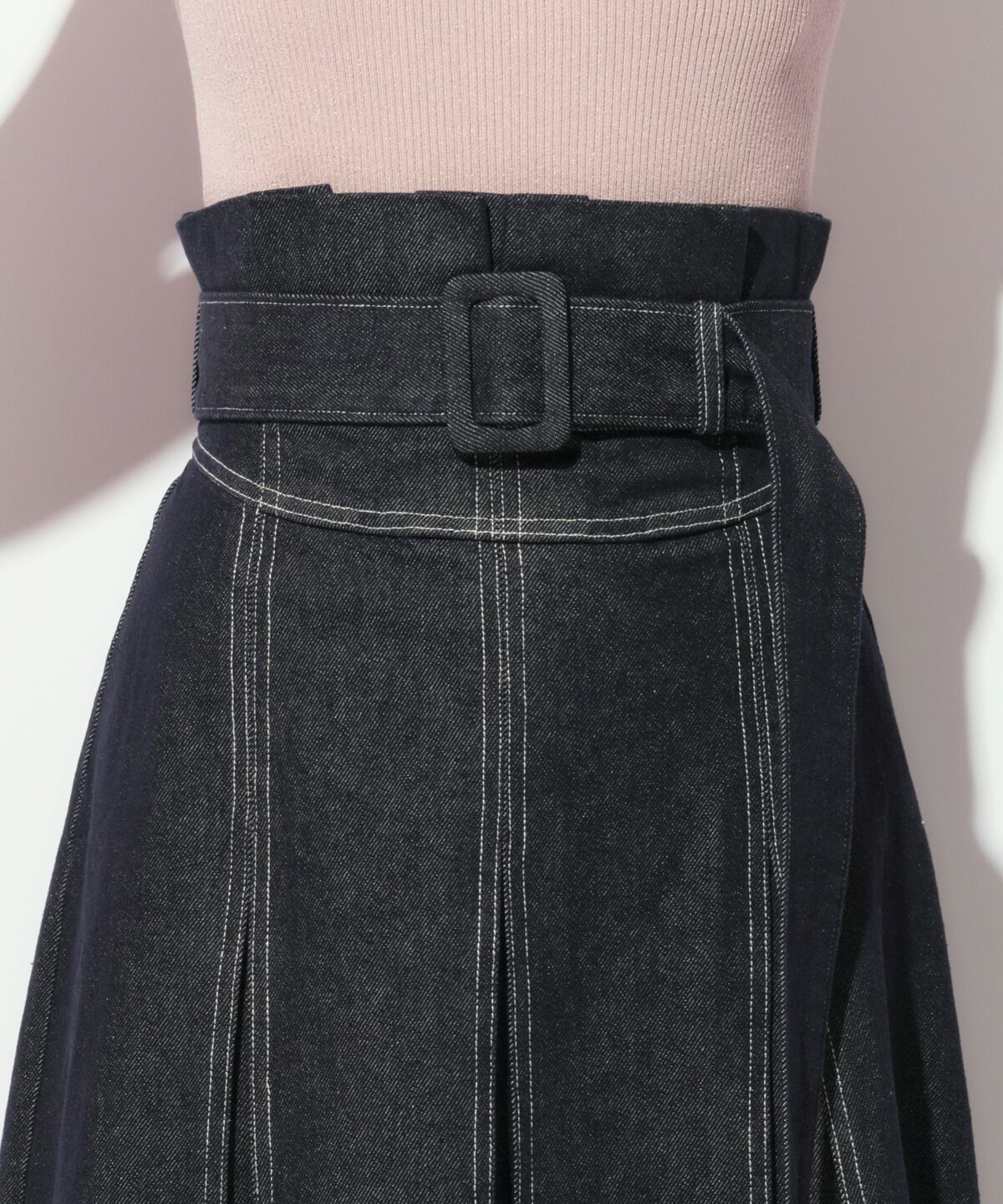 WILLSELECTION「ハイウエストデニムスカート」|スカート|