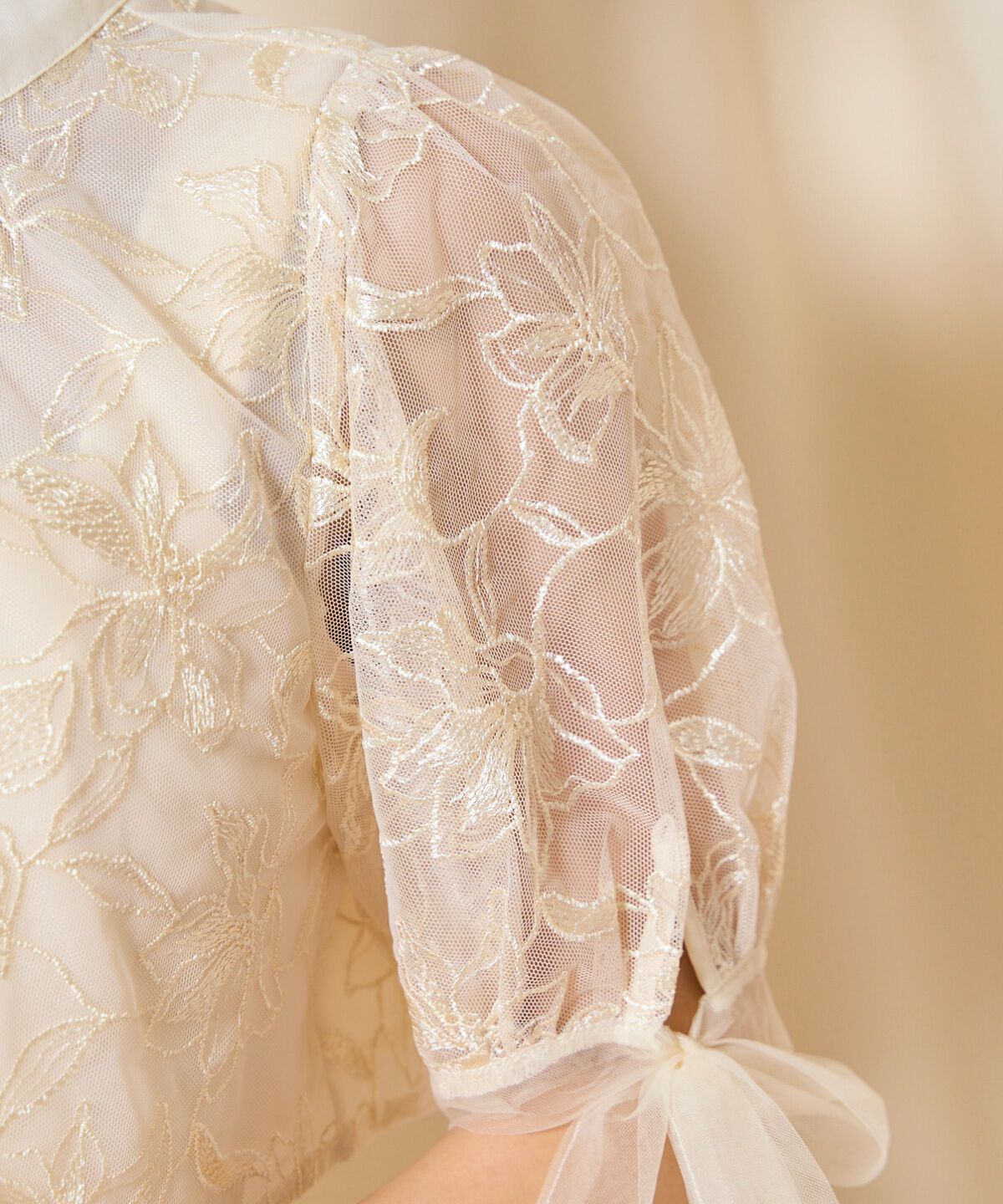 WILLSELECTION「リボンスリーブブラウス」|シャツ・ブラウス|