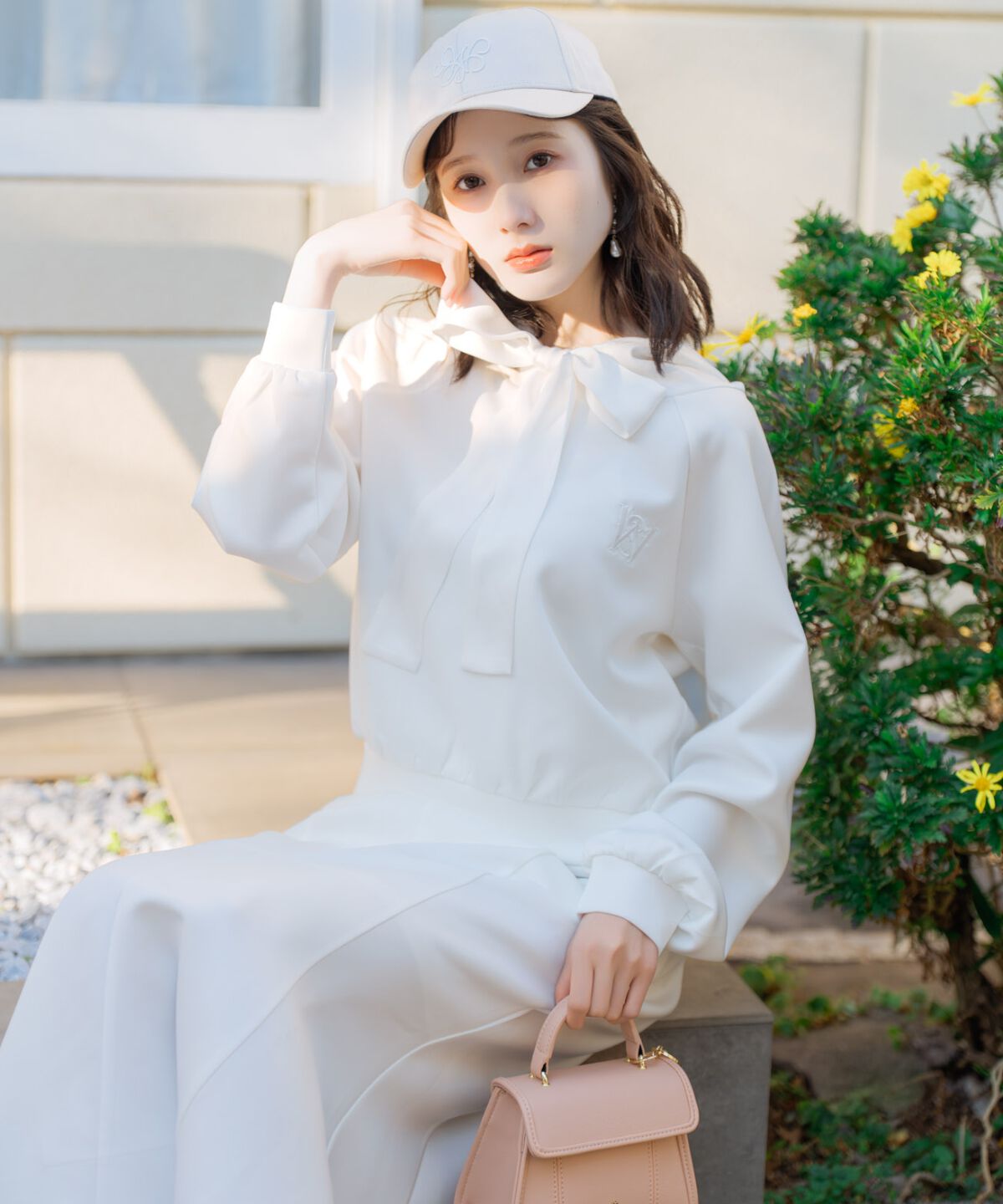 WILLSELECTION「リボンスウェットフーディー」|パーカー|