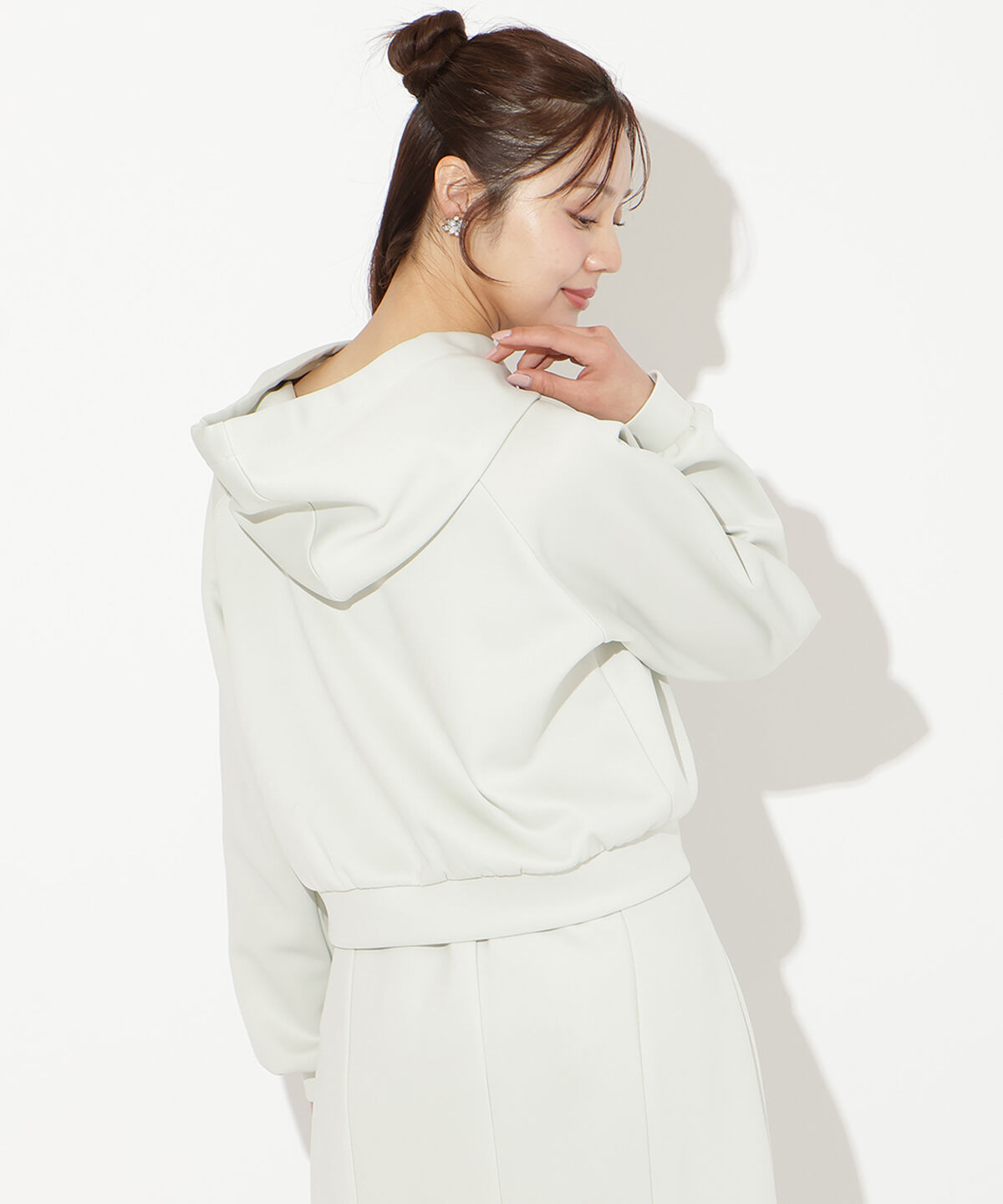 WILLSELECTION「リボンスウェットフーディー」|パーカー|