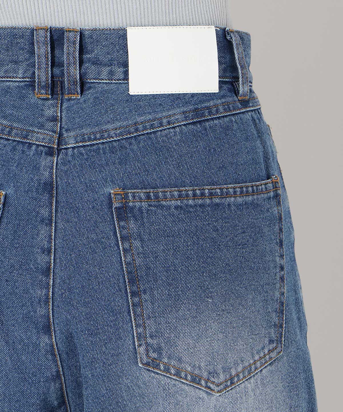 WILLSELECTION「ビジューポケットワイドデニムパンツ」|その他|