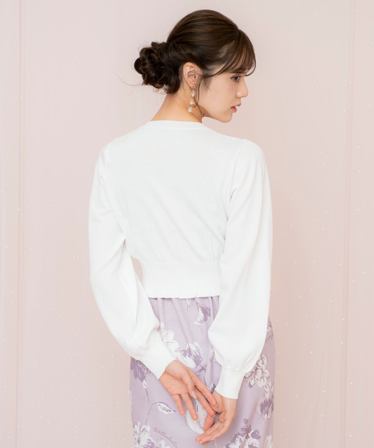 WILLSELECTION「フリルヘムUVカットカーディガン」|カーディガン|