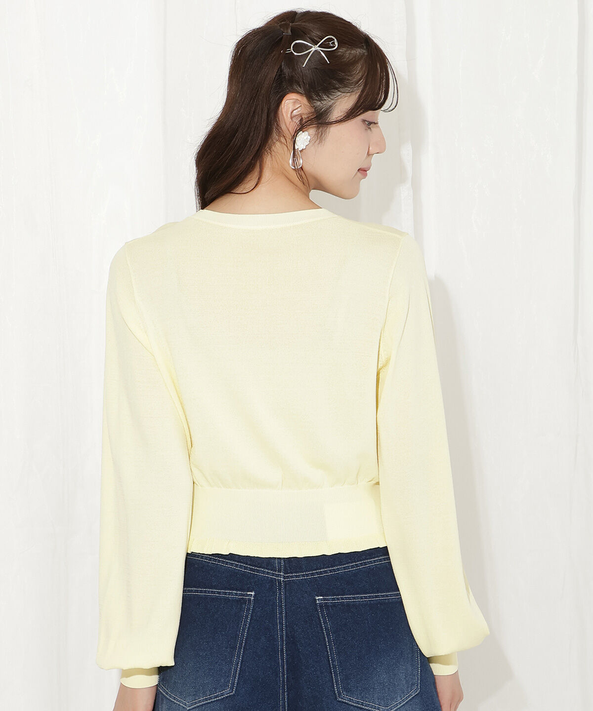 WILLSELECTION「フリルヘムUVカットカーディガン」|カーディガン|