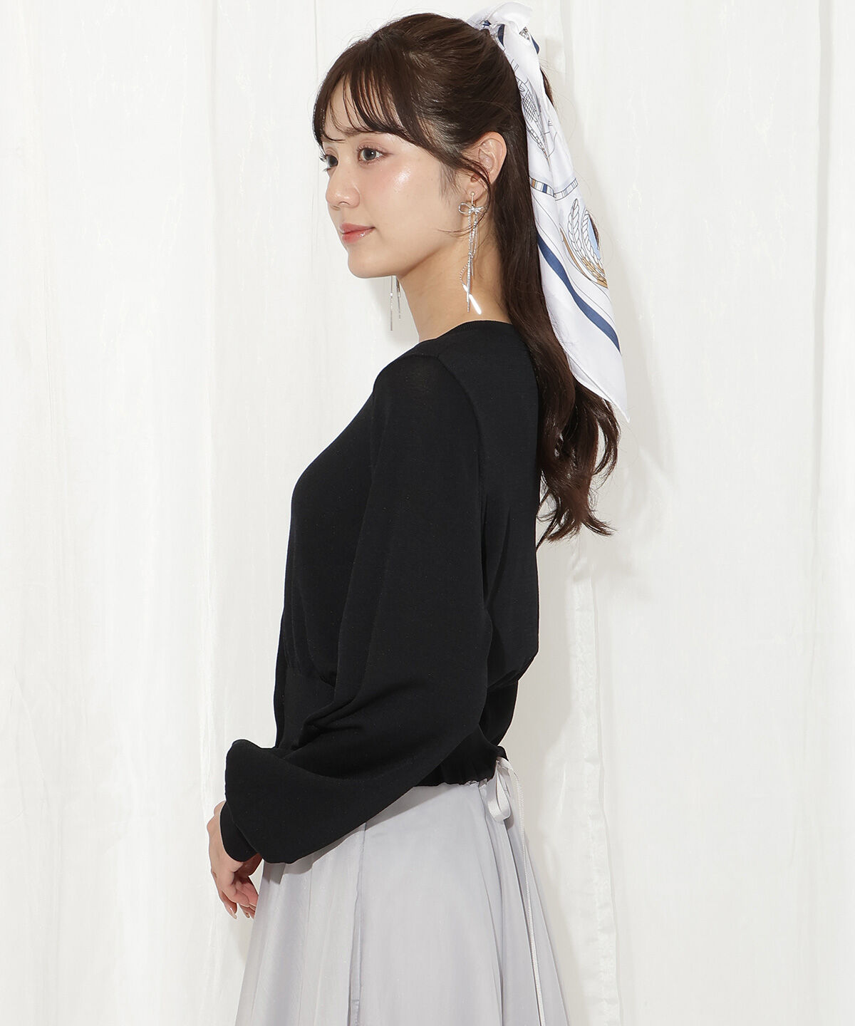 WILLSELECTION「フリルヘムUVカットカーディガン」|カーディガン|