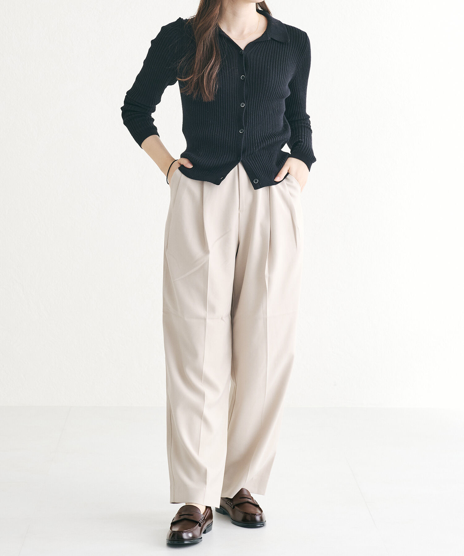 ORiental TRaffic「【防水】 レインローファー /R-1020 レインシューズ ローファー  晴雨兼用 通学 通勤」|パンプス|