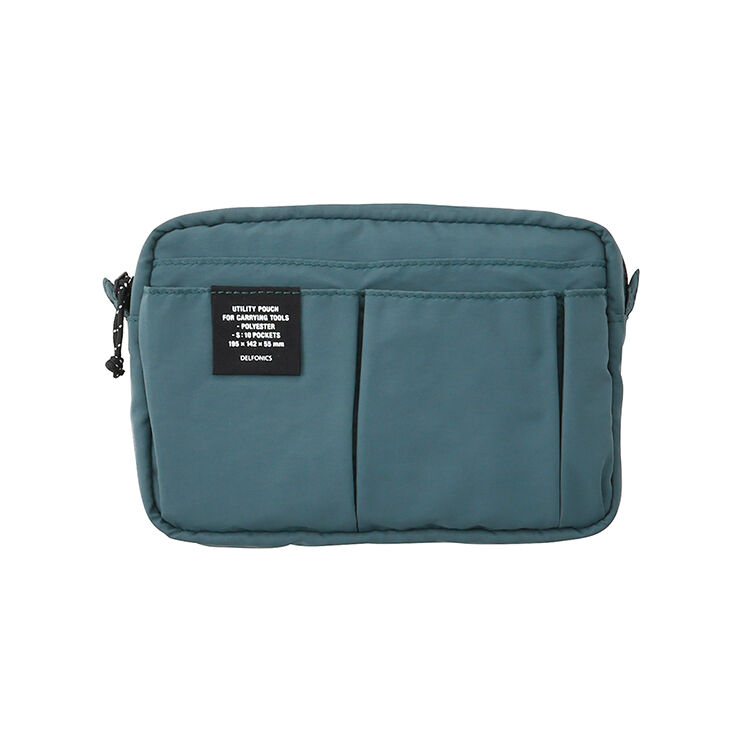 DELFONICS「インナーキャリング スタッドS」|ショルダー・メッセンジャー|ダークグリーン