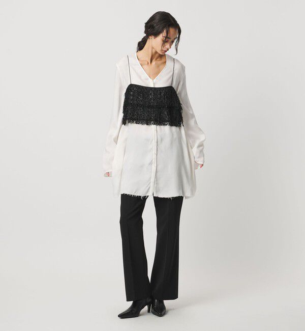 AEWEN MATOPH「＜AEWEN MATOPH＞フリンジショートキャミソール」|キャミソール|