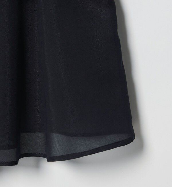 UNITED ARROWS「フラワー カットジャガード コンビブラウス」|シャツ・ブラウス|