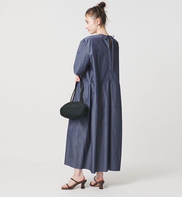 UNITED ARROWS「デニムライク ブライトローン ワンピース ‐ウォッシャブル‐」|ワンピース|