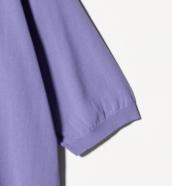 UNITED ARROWS「ショートスリーブ ニットポロシャツ UA COZY ウォッシャブル 抗菌防臭」|ニット・セーター|