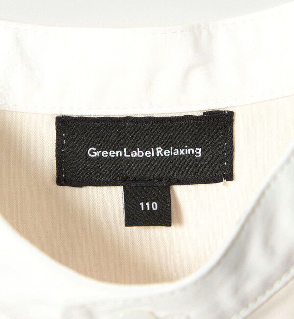 UNITED ARROWS green label relaxing「バンドカラーシャツ / キッズ 110cm-130cm」|シャツ・ブラウス|