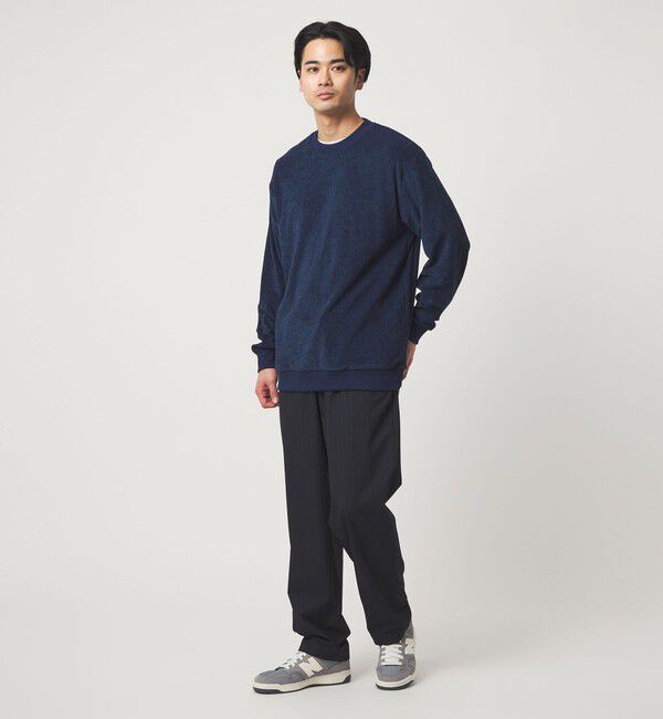 UNITED ARROWS green label relaxing「メランジ パイル クルーネック カットソー」|Tシャツ・カットソー|