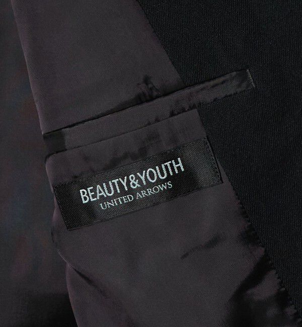 BEAUTY&YOUTH UNITED ARROWS「スリーク ウール リネン ダブル ジャケット セットアップ対応」|テーラードジャケット|