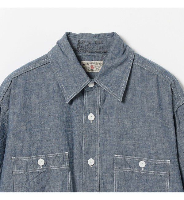 BEAMSBOY「【別注】BUZZ RICKSON'S / シャンブレー ロングスリーブ シャツ」|シャツ・ブラウス|