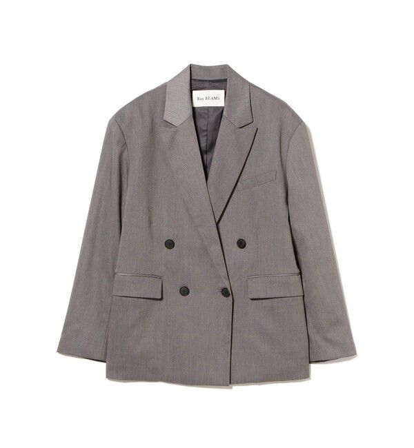 Ray BEAMS 「4ボタン W ビッグ ジャケット」|テーラードジャケット|