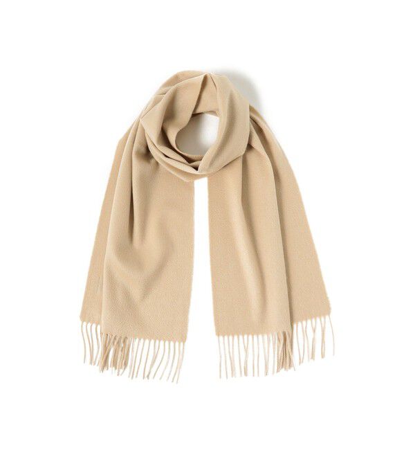 BEAMS PLUS「BEAMS PLUS / Cashmere Scarf Solid」|マフラー|BEIGE