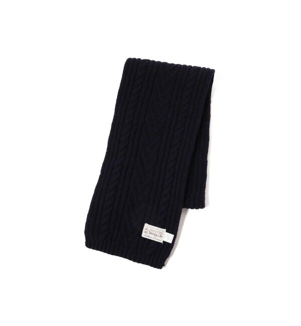 BEAMS PLUS「INVERALLAN / Cable Rib Scarf」|マフラー|