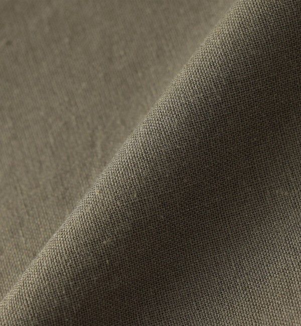 SHIPS any「SHIPS any:〈洗濯機可能〉リネン / レーヨン バンド スキッパー ハーフスリーブ プルオーバー シャツ◇」|シャツ・ブラウス|