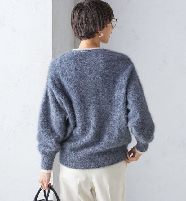 SHIPS for women「杢 FOX クルーネック プルオーバー」|ニット・セーター|