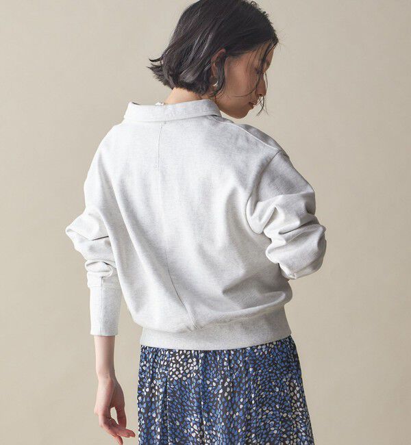 SHIPS for women「SHIPS NINE CASE:〈洗濯機可能〉ハーフ ジップ スウェット プルオーバー」|スウェット・ジャージ|