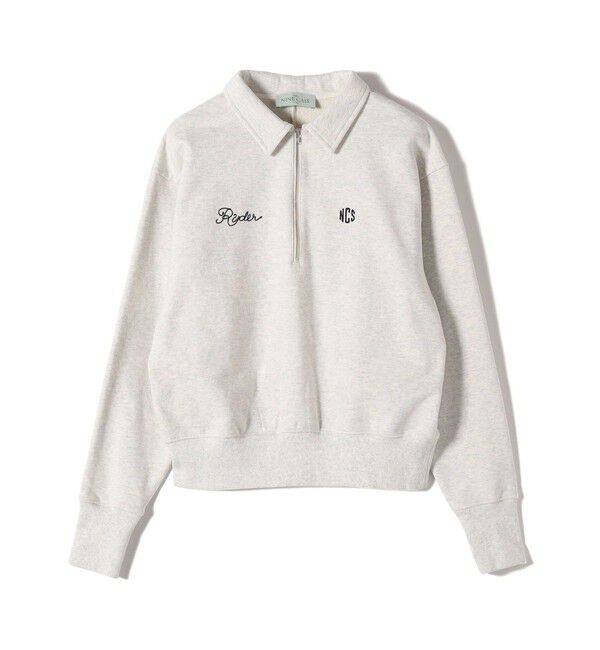 SHIPS for women「SHIPS NINE CASE:〈洗濯機可能〉ハーフ ジップ スウェット プルオーバー」|スウェット・ジャージ|
