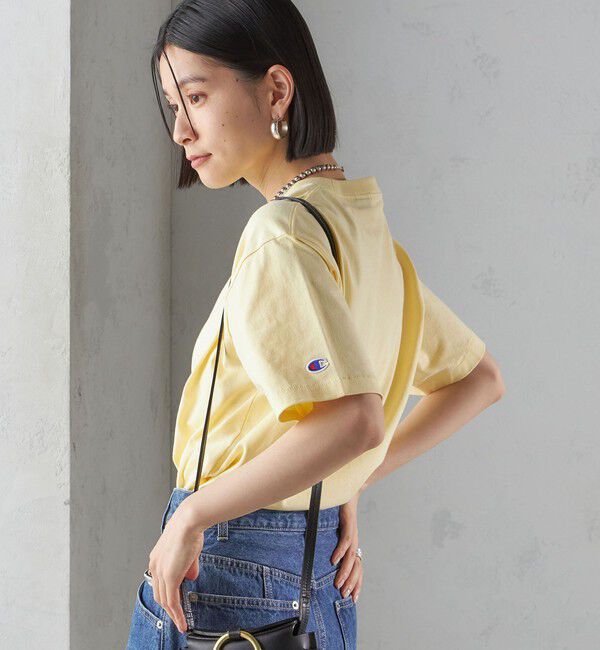 SHIPS for women「【SHIPS別注】Champion: SHIPS LOGO プリント TEE」|Tシャツ・カットソー|