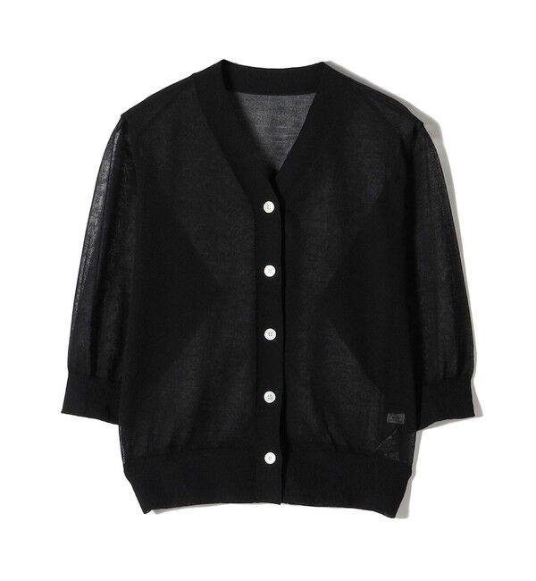 SHIPS for women「〈手洗い可能〉ラミー混 シアー カーディガン」|カーディガン|